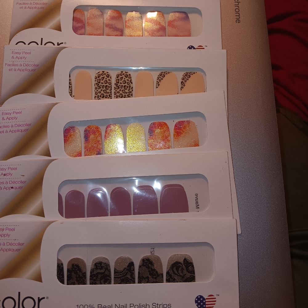 5 sets of Color Street